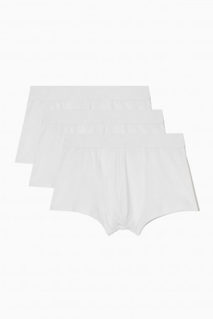 Bragas COS 3-Pack Jersey Boxer Hombre Blancas España Rebajas 150IGUJOM