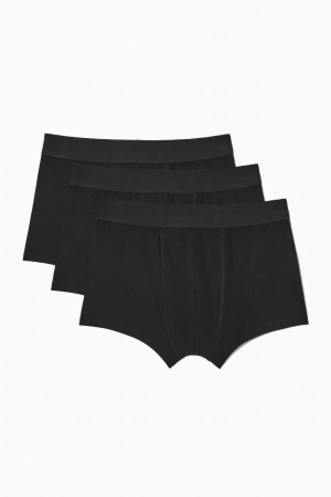 Bragas COS 3-Pack Jersey Boxer Hombre Negras España Rebajas 379WRUXMF