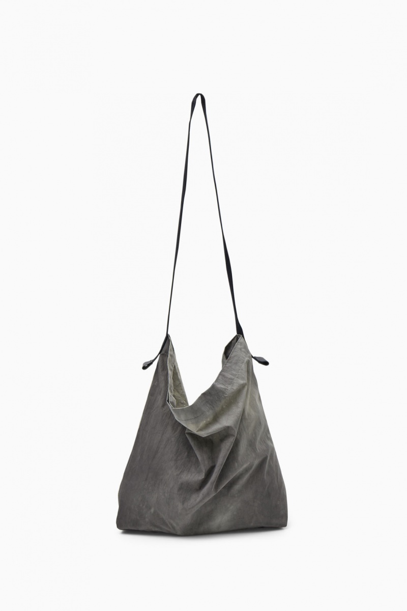 Bolso Tote COS Tie-Dye Print Packable Nylon Hombre Gris España Rebajas 619UWYLSM