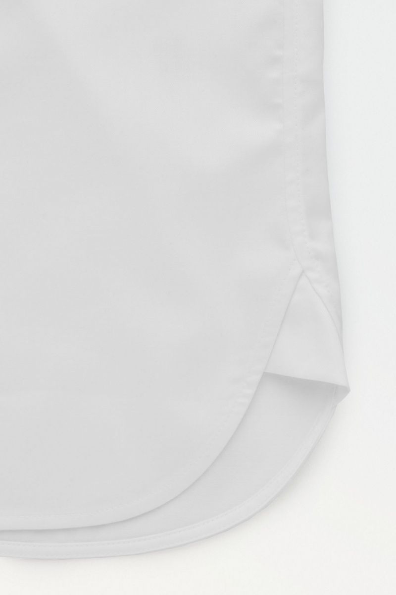 Camisas COS The Minimal Tailored Hombre Blancas España Rebajas 104SAHGIU