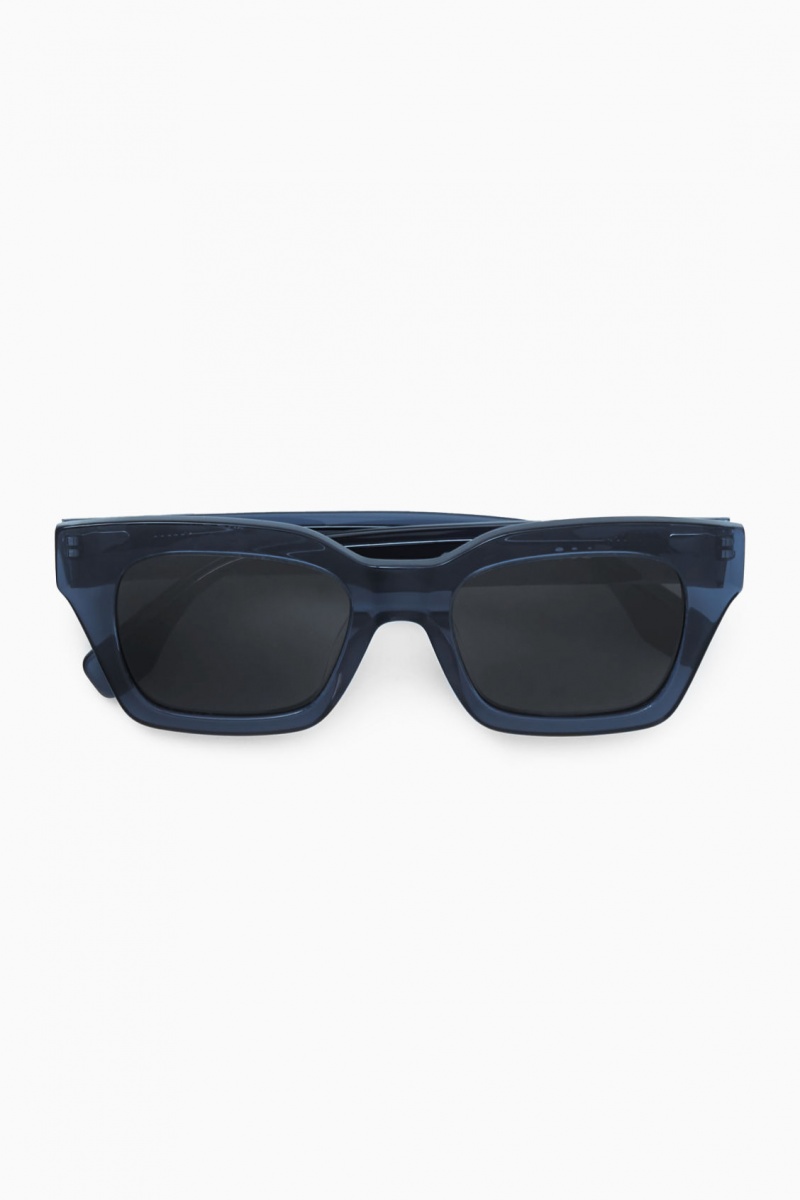 Gafas de Sol COS D-Frame Hombre Azules España Rebajas 753MYLKFP