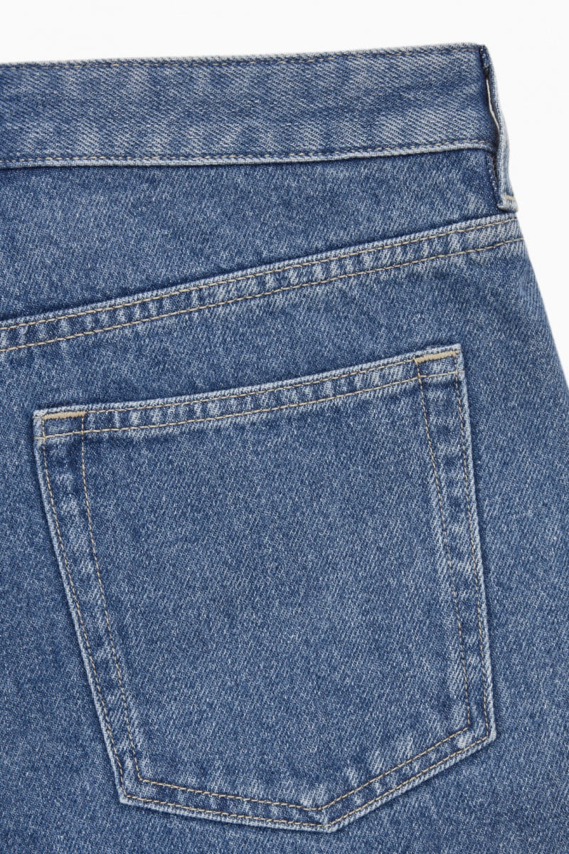 Jeans COS Arch Tapered Mujer Azules España Rebajas 654HDXAZN