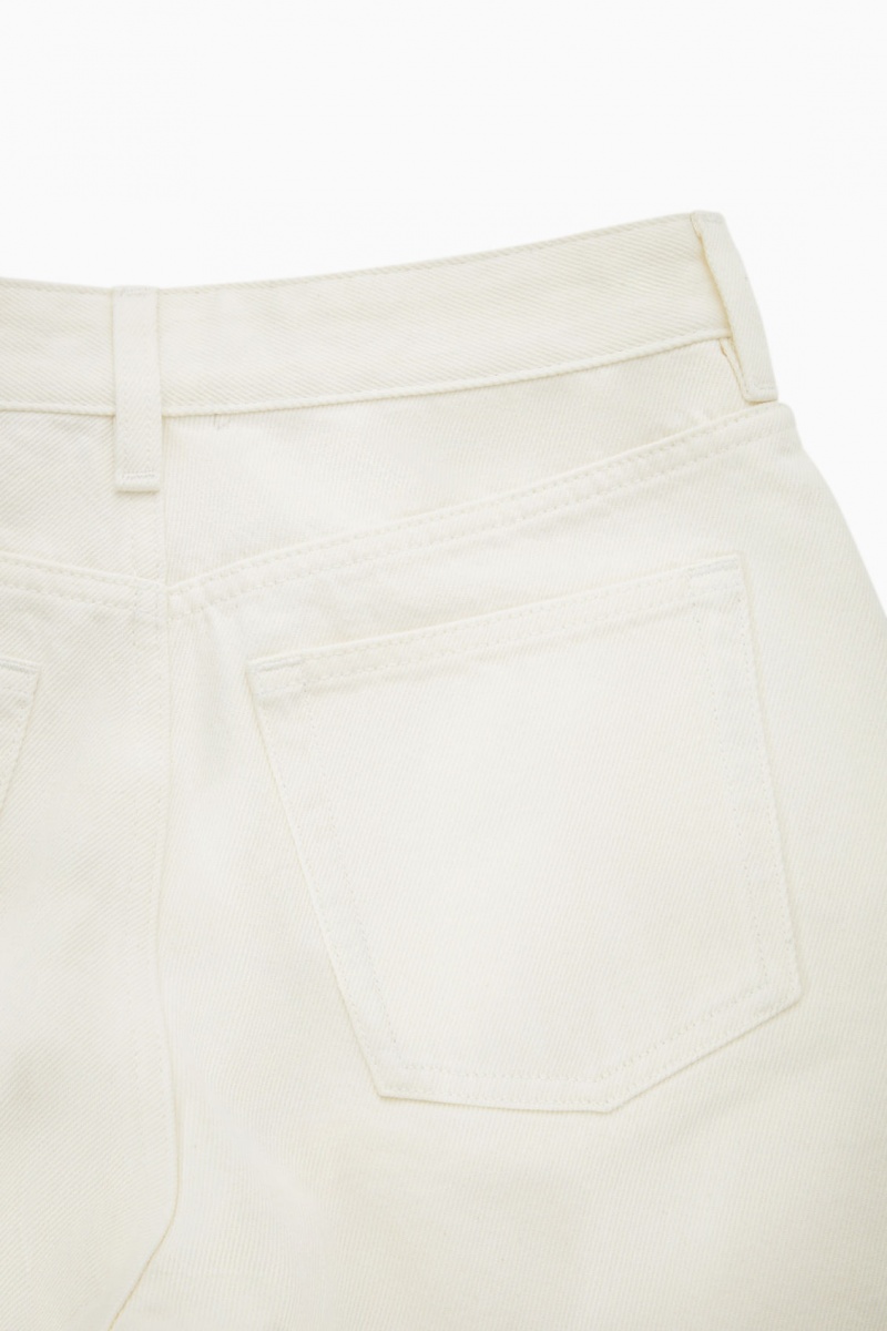 Jeans COS Arch Tapered Mujer Creme España Rebajas 386OPDVSW