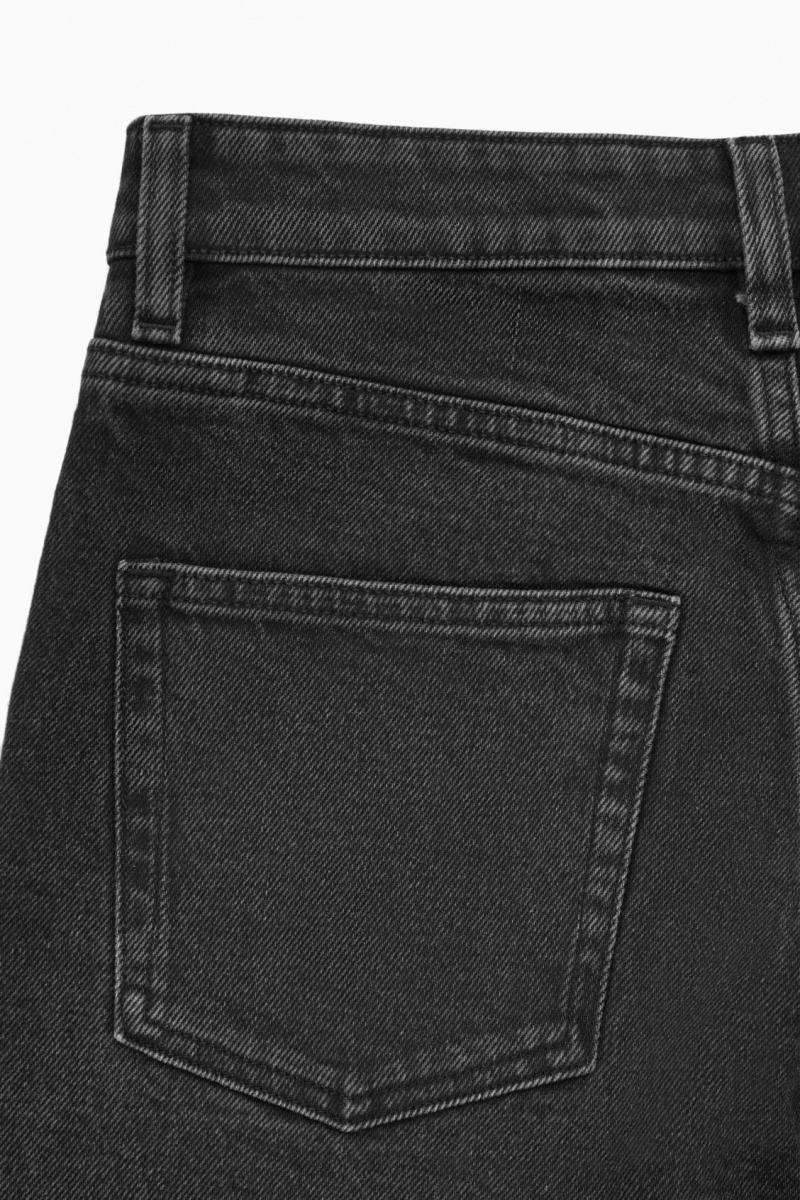 Jeans COS Symmetry Directo Mujer Negras España Rebajas 932XRUMQF