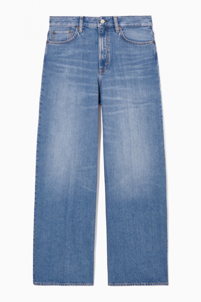 Jeans COS Tide Anchos Mujer Azules Claro España Rebajas 657KFTXIH