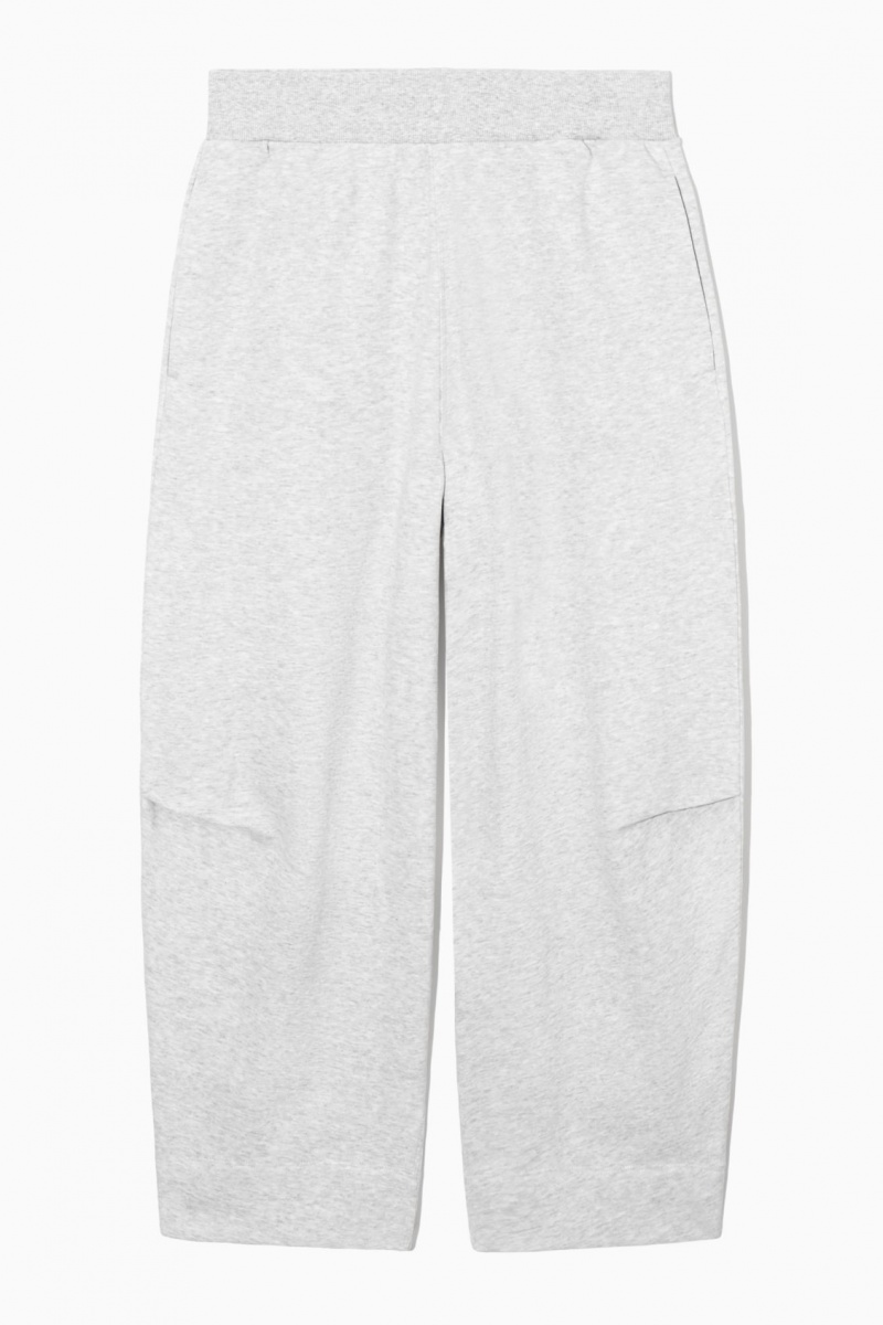 Pantalon Jogger COS Barrel-Leg Mujer Gris Claro España Rebajas 745ECBNPV