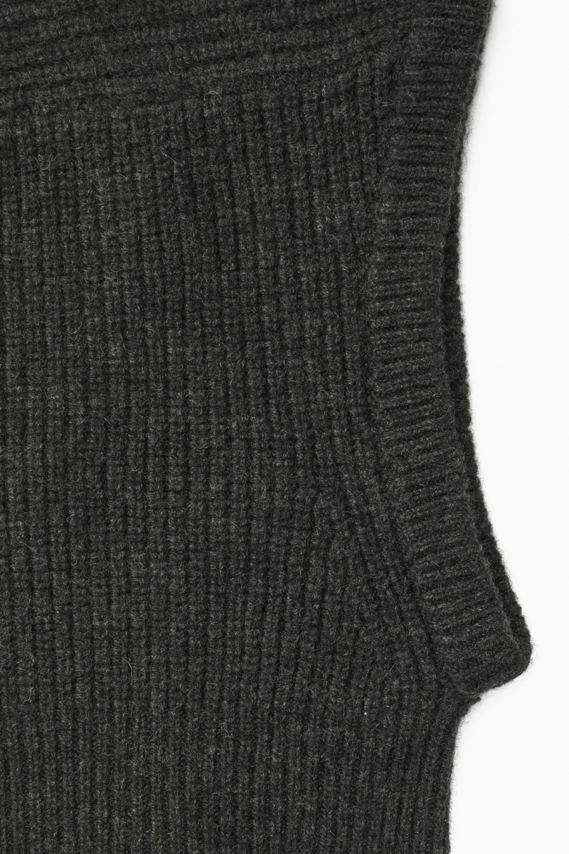 Sombreros COS Cashmere Balaclava Hombre Gris España Rebajas 238ZBVNDO