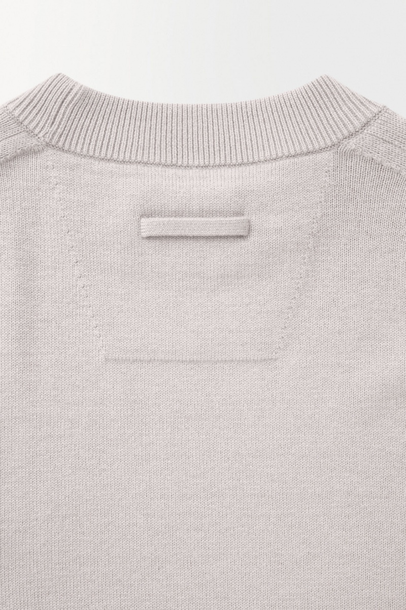 Suéteres COS The Essential Cashmere Mujer Beige España Rebajas 514BVPHEN